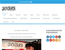 Tablet Screenshot of jackorama.com